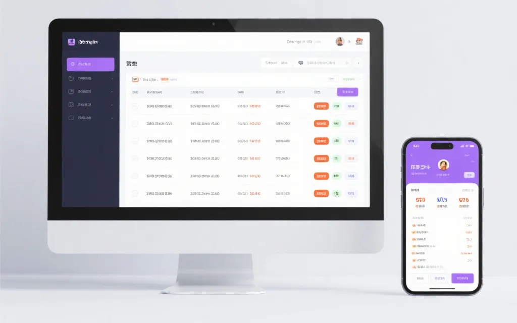 信息展示界面与用户交互